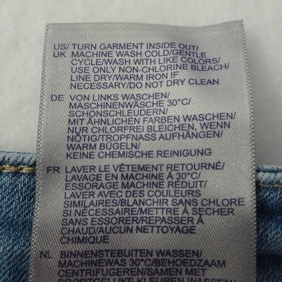 NYDJ Sheri Slim Ankle Jeans Women's Plus Size 22W Blue Stretch Denim - Picture 12 of 12